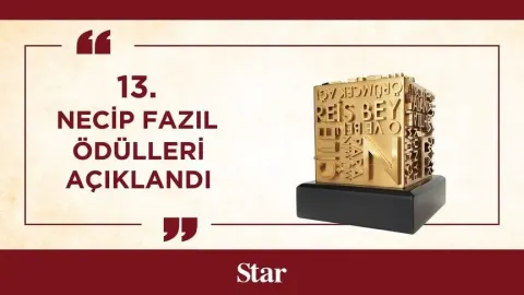 13. Necip Fazıl Ödülleri 2026 yılı kazananları açıklandı