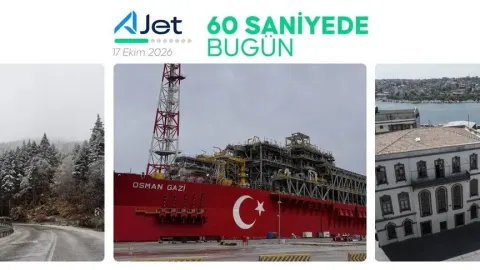 60 saniyede bugün (17 Ekim 2026)
