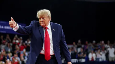 ABD Başkanı Trump: İran'a bugün bir saldırı olmayacak