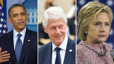 ABD Başkanı Trump'tan "Obama ve Clintonların itibarını halen yerle bir edebileceği" yorumu