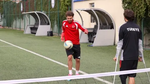Ampute Futbol Milli Takımı'nda 8 oyuncu ilk kez Dünya Kupası'nda mücadele edecek