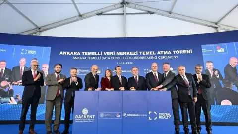 Ankara Temelli Veri Merkezi'nin temeli atıldı