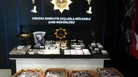 Ankara'da uyuşturucu operasyonları. Bir haftada 69 şüpheli tutuklandı