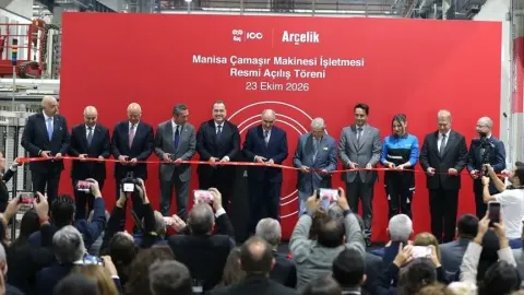 Arçelik, 200 milyon avroluk yatırımla Manisa'da çamaşır makinesi işletmesini açtı