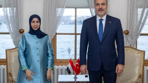 Bakan Fidan'dan diplomasi trafiği