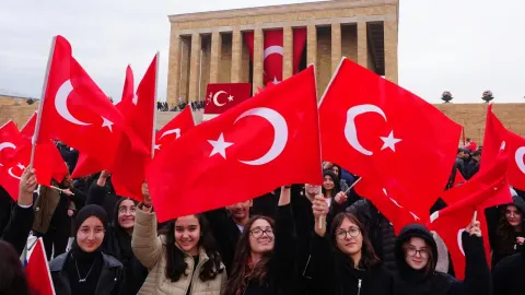 Cumhuriyet'in 103. yılı coşkuyla kutlanıyor