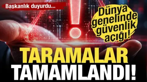 Dünya genelinde yazılım sorunu: Siber Güvenlik Başkanlığı duyurdu: Taramalar tamamlandı!