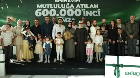 Eminevim'den 600 bininci teslimata özel etkinlik