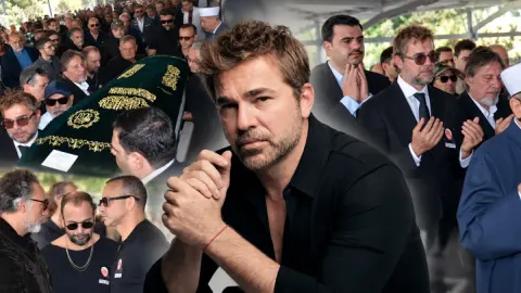 Engin Altan Düzyatan babası Mevlan Düzyatan’ı İzmir’de toprağa verdi! Acılı günde ünlü dostları yalnız bırakmadı