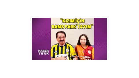 İbrahim Tatlıses ve kızı Elif Ada, Galatasaray-Fenerbahçe derbisinde