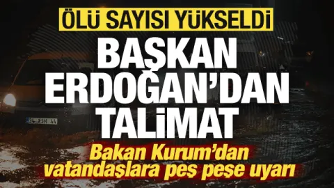İstanbul'dan acı haber! Sel felaketinde ölü sayısı yükseldi! Başkan Erdoğan'dan talimat