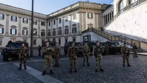 İtalya'da şiddetli protestolar yaşanabileceği ihtimaliyle önlemler artırıldı