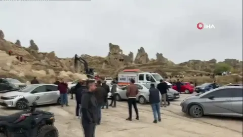KAPADOKYA PERİBACASI ÇÖKTÜ SON DAKİKA: Kapadokya Peribacası Kazası Ölü Yaralı Var Mı? Son Durum Ne?