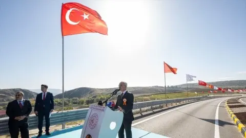 Korgun-Kurşunlu yolunun resmi açılışı yapıldı