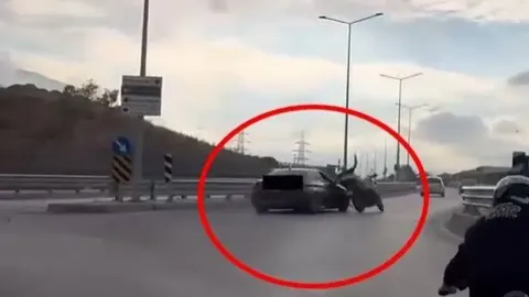 Korkunç kaza: Drift atarken kazaya neden oldu