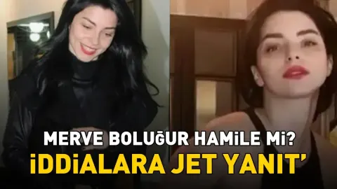 Merve Boluğur hamile mi? İddialara bakın ne yanıt verdi...