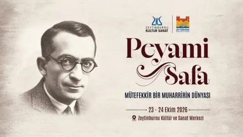 "Peyami Safa Sempozyumu" Zeytinburnu Kültür Sanat'ta yarın başlıyor