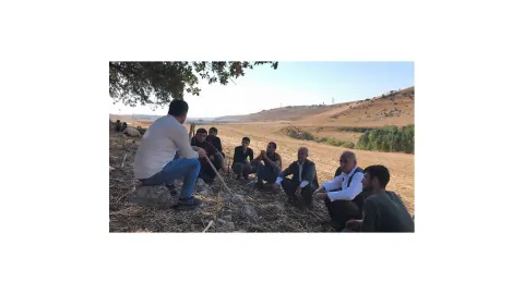 Silopi'de çobanlar için açılan sürü yönetimi kursu Cudi Dağı eteklerinde sahaya indi