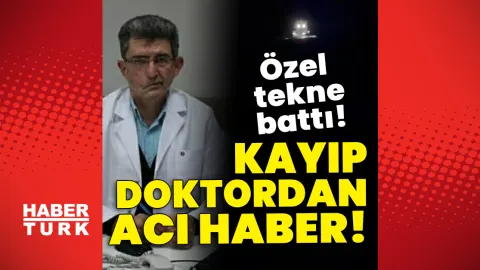 Son dakika: Özel gezi teknesi battı! Balıkesir'deki faciada kayıp doktor aranıyor! - Güncel Haberler