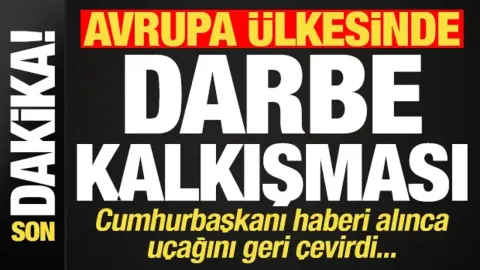 Son dakika: Polonya'da darbe kalkışması iddiası! Cumhurbaşkanı uçağını geri çevirdi...