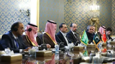 Tahran'da Türkiye, Suudi Arabistan, Pakistan ve İran arasında dörtlü toplantı başladı