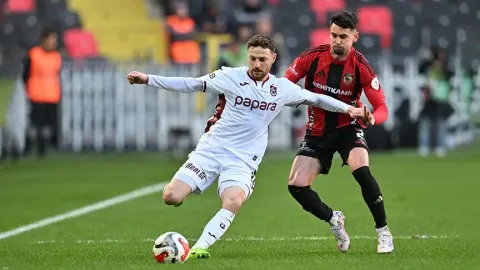 Trabzonspor, Süper Lig'de yarın Gaziantep FK'yi konuk edecek