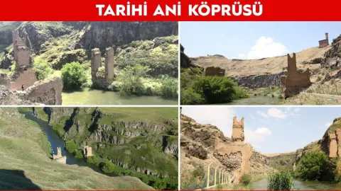Türkiye-Ermenistan sınırındaki Ani Köprüsü yeniden inşa edilecek