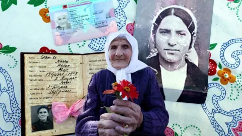 Umurunda değil ama dünyanın en yaşlı kadını. 117 yaşındaki Kamile nine doktor yüzü bile görmedi